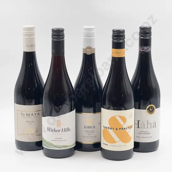 Six Bottles of Assorted NZ Syrah