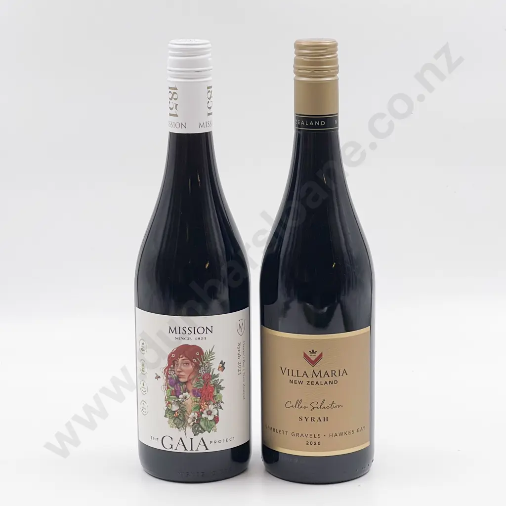 Six Bottles of Assorted NZ Syrah Image 1++