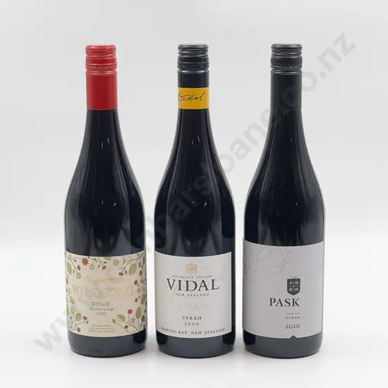 Six Bottles of Assorted NZ Syrah