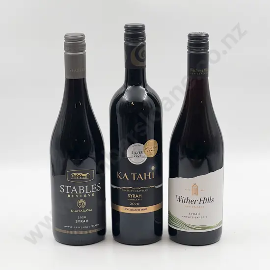 Six Bottles of Assorted NZ Syrah