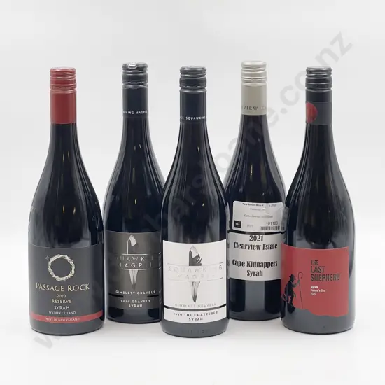 Six Bottles of Assorted NZ Syrah