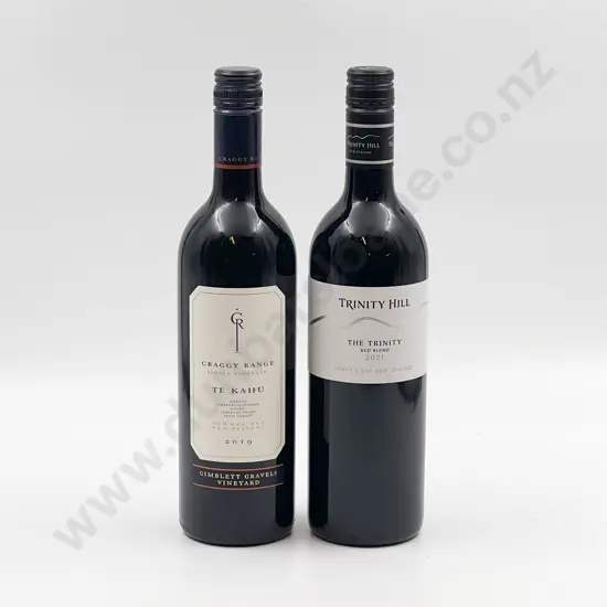 Three Bottles of Craggy Range 'Te Kahu' & Three Trinity Hill Red Blend