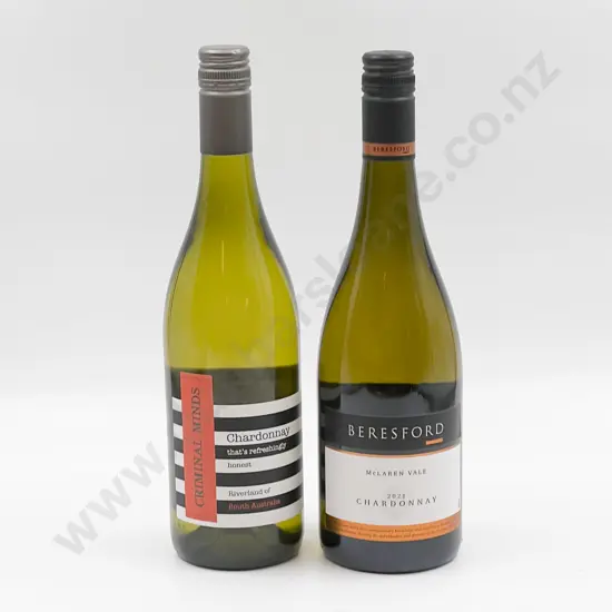 Four Bottles of Assorted Australian Chardonnay
