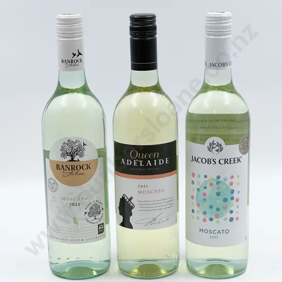 Six Bottles of Assorted Australian Moscato