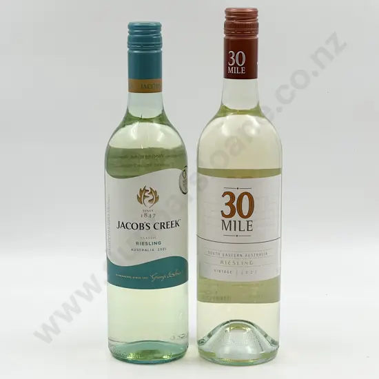 Six Bottles of Assorted Australian Riesling