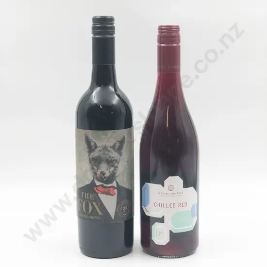 Four Bottles of Australian Shiraz Merlot & Two 'Chilled Red'