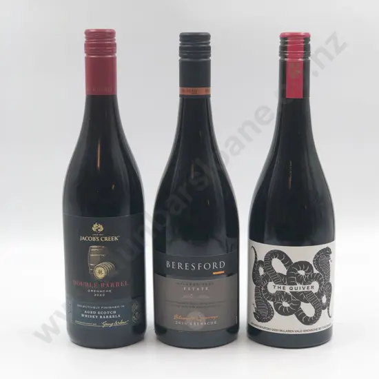 Six Bottles of Assorted Australian Grenache