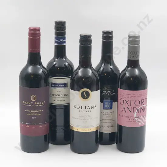 Six Bottles of Assorted Australian Reds