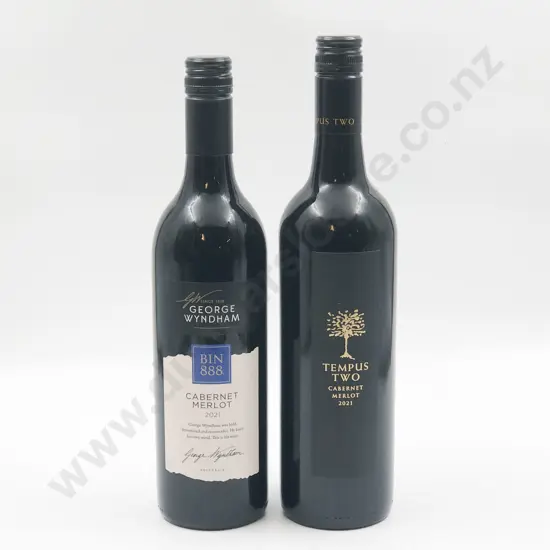 Four Bottles of Assorted Australian Cabernet Merlot