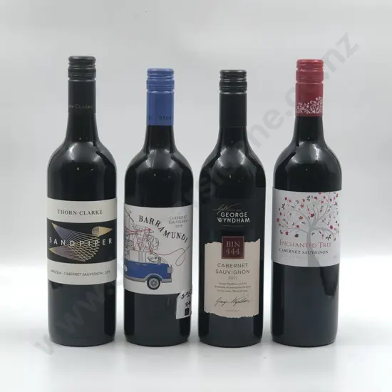 Six Bottles of Assorted Australian Cabernet Sauvignon