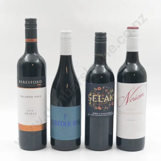 Six Bottles of Assorted Australian Shiraz