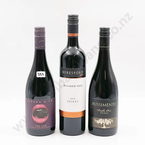 Six Bottles of Assorted Australian Shiraz