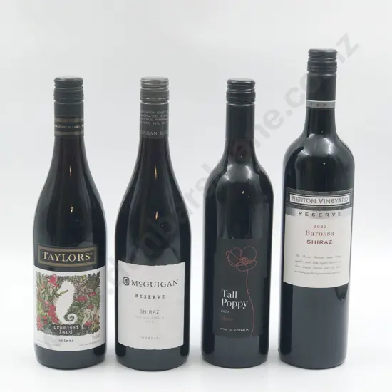 Six Bottles of Assorted Australian Shiraz