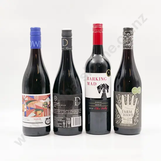Six Bottles of Assorted Australian Shiraz