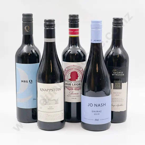 Six Bottles of Assorted Australian Shiraz