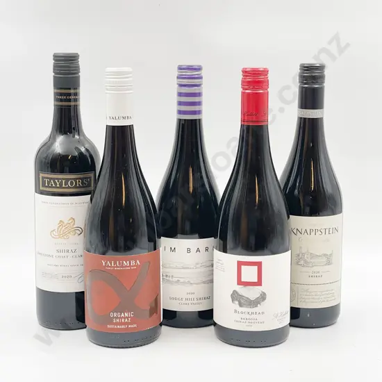 Six Bottles of Assorted Australian Shiraz