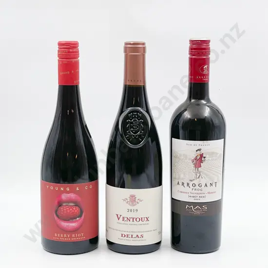 Six Bottles of Assorted French Red Wine