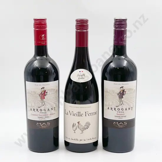 Six Bottles of Assorted French Red Wine