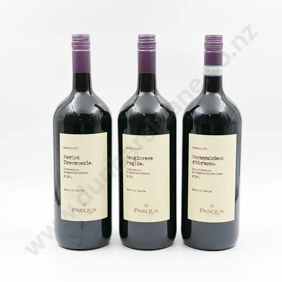 Four Bottles of 1.5L Pasqua Italian Red Wine