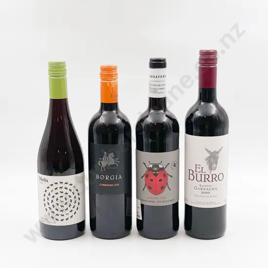 Six Bottles of Assorted Spanish Garnacha