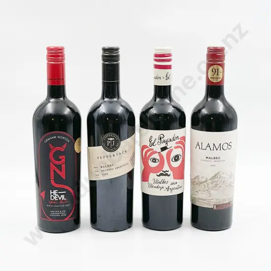 Six Bottles of Assorted Argentine Red Wine
