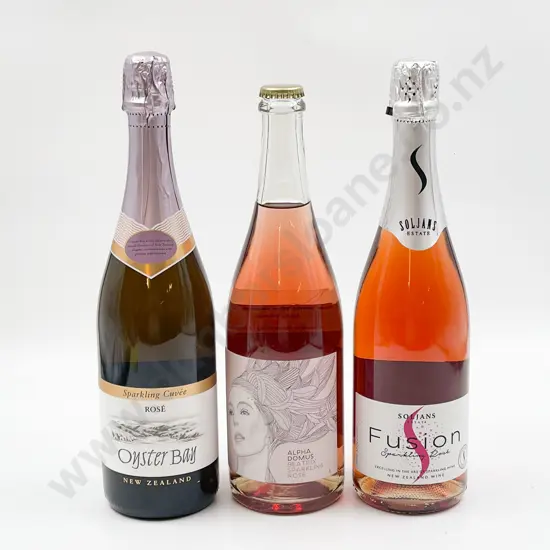 Six Bottles of Assorted NZ Sparkling Rosé