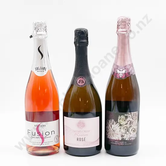 Six Bottles of Assorted NZ Sparkling Rosé