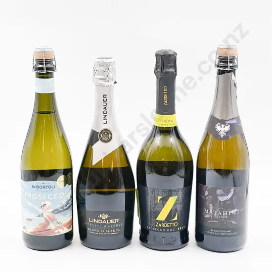 Two Bottles of Assorted International Prosecco & Two NZ Blanc De Blanc