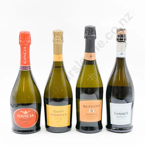 Six Bottles of Assorted Italian Prosecco