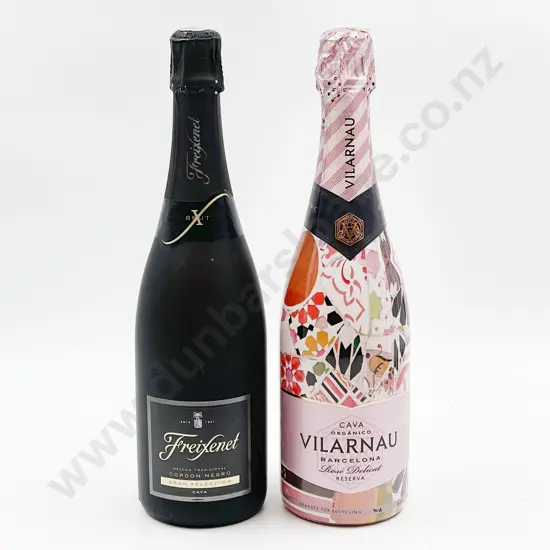 Six Bottles of Assorted Spanish Cava