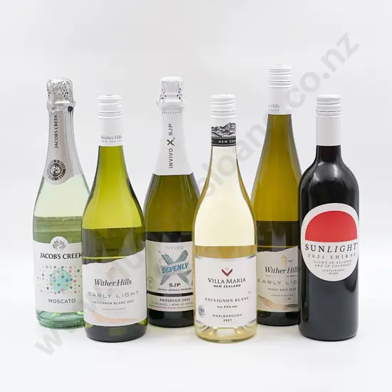 Thirteen Bottles of Australian and NZ Assorted Low Alcohol Red