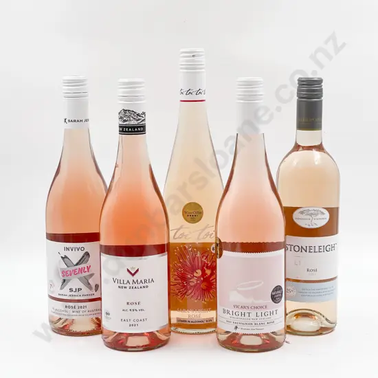 Twelve Bottles of Assorted NZ Low Alcohol Rosé
