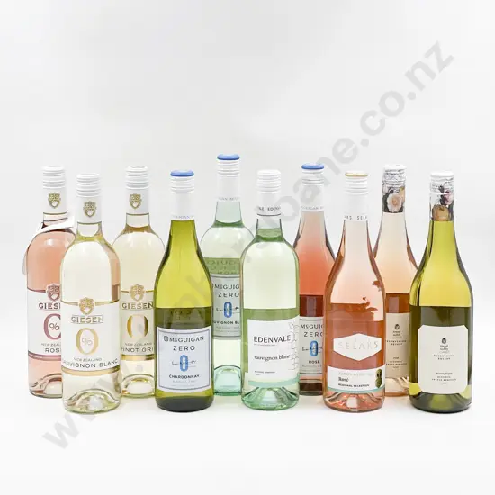 Twelve Bottles of Assorted Australian & NZ Alcohol Free Wine
