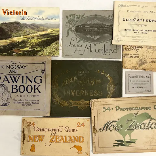 Various NZ & Other Photographic Print Booklets