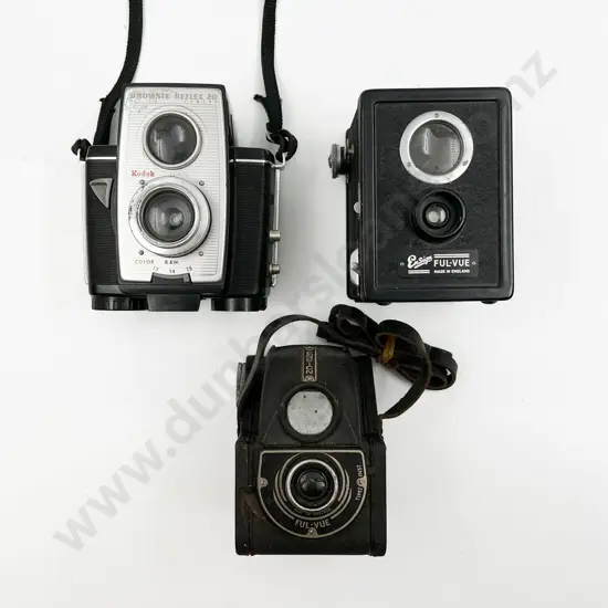 Collection of TLR Cameras Incl. Kodak Brownie Reflex 20