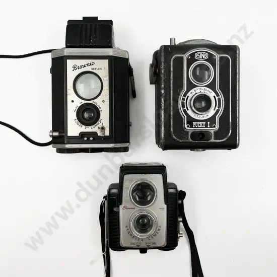 Collection of TLR Cameras Incl. Kodak Brownie Starflex