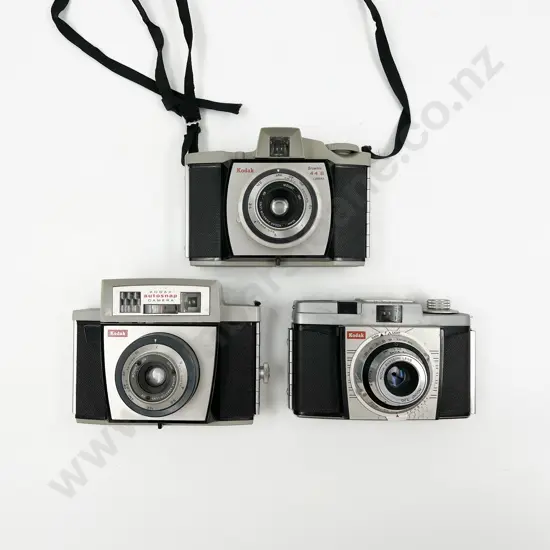 Three Kodak Film Cameras