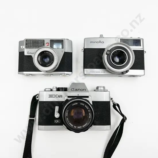 Canon T80 SLR and Two Lenses