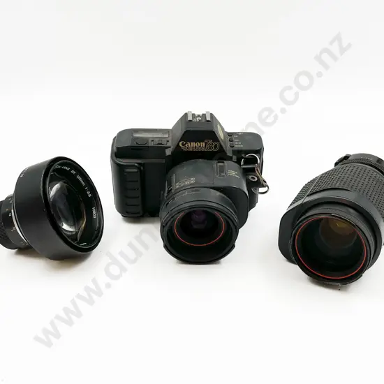 Canon T80 SLR & Two Lenses