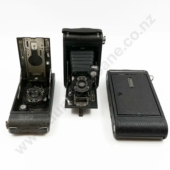 Kodak Folding Camera & Two Others