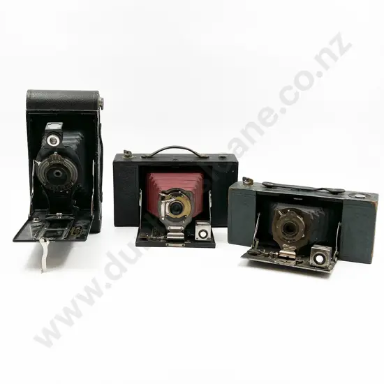 Kodak Folding Camera & Two Others