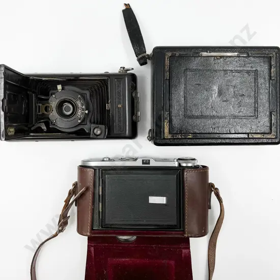 Soho Cadet Folding Camera & Two Others