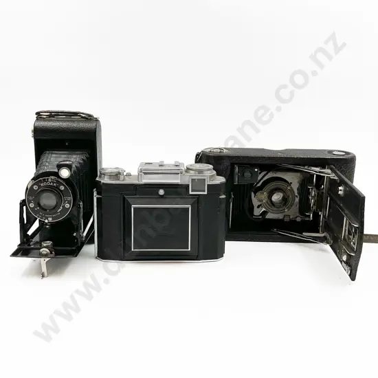 Kodak Folding Camera & Two Others
