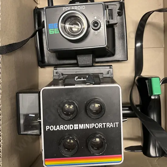 Pair of Polaroid Cameras