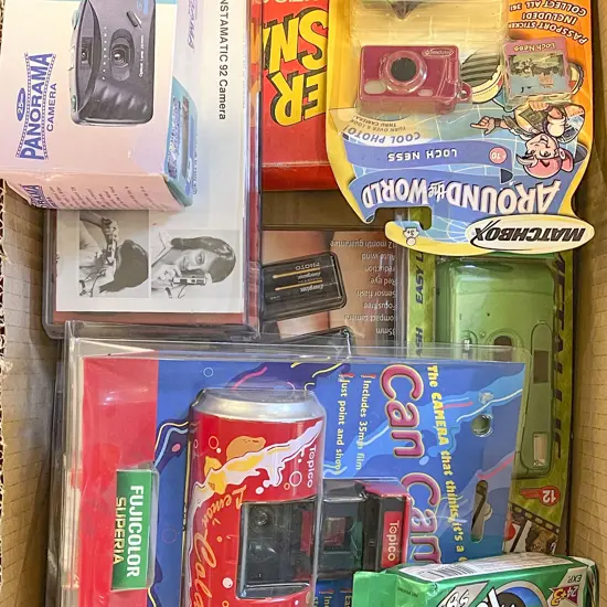 Various Boxed Cameras