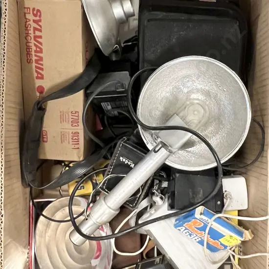 Assortment of Camera Equipment