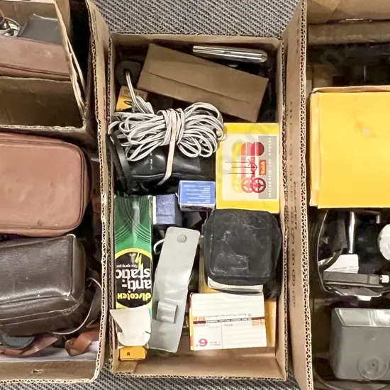 Assortment of Camera Equipment