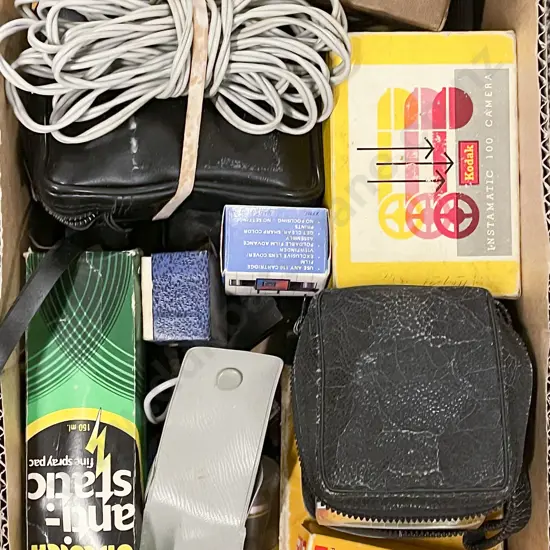 Assortment of Camera Equipment