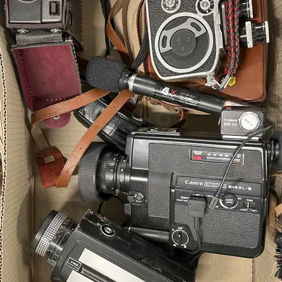 Four Assorted Vintage Film Cameras