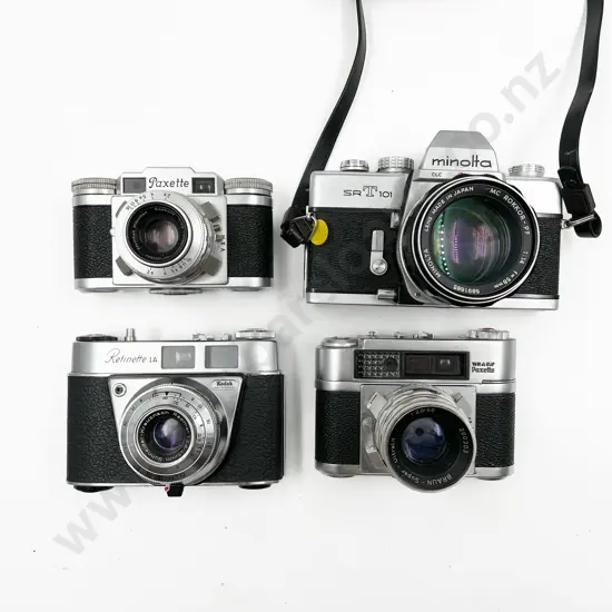 Four Assorted Cameras